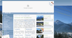 Desktop Screenshot of berchtesgaden-online.com